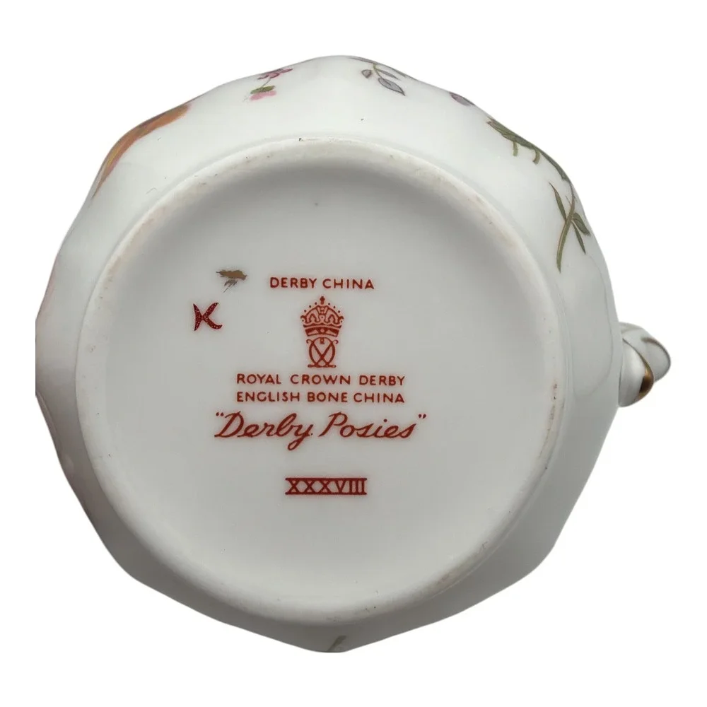 Royal Crown Derby Derby Posies Creamer 3